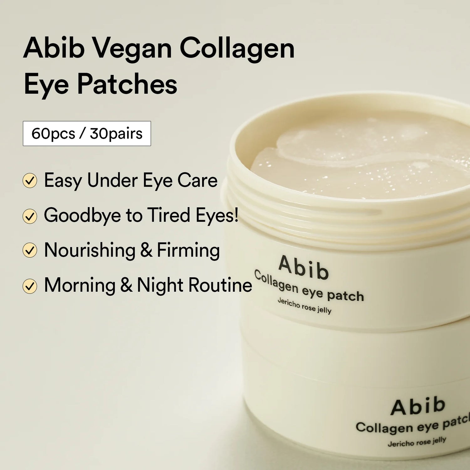 Abib Collagen eye patch Jericho rose jelly 90ml - Sando Skin