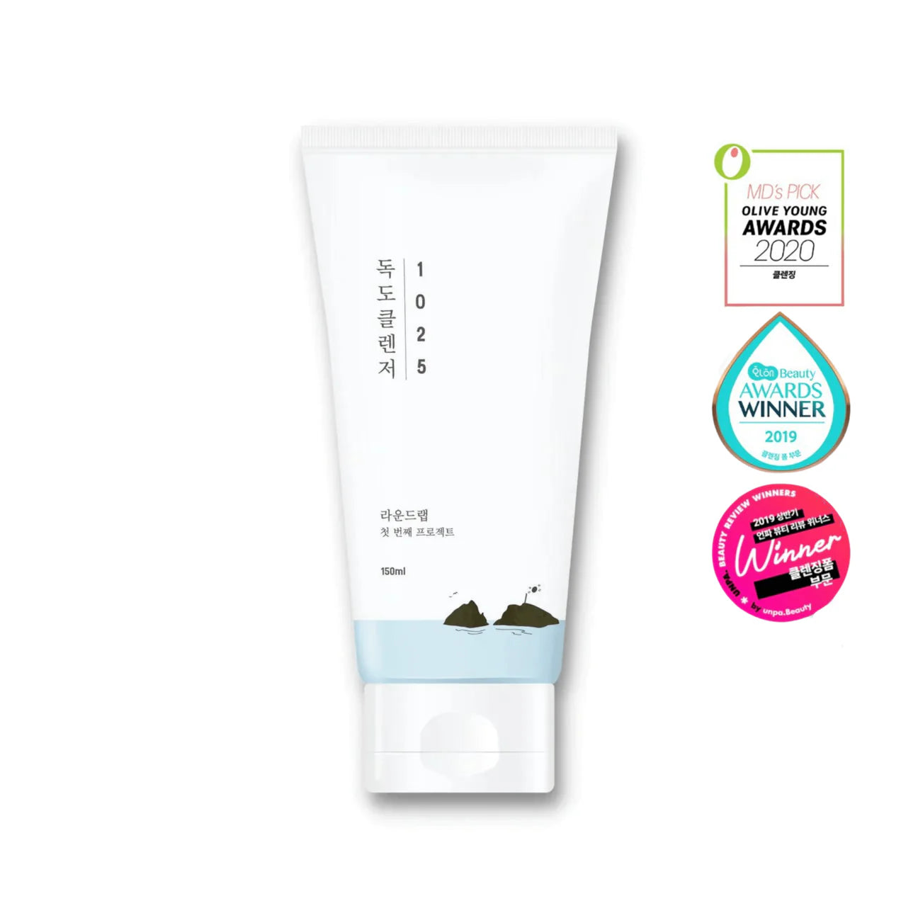 Round Lab 1025 Dokdo Cleanser 150ml - Sando Skin
