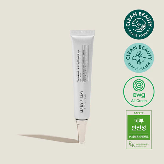 Mary & May Tranexamic Acid+ Glutathion Eye Cream 30ml - Sando Skin