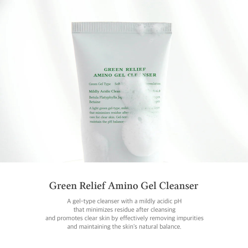 Dr. Althea Green Relief Amino Gel Cleanser 100ml - Sando Skin