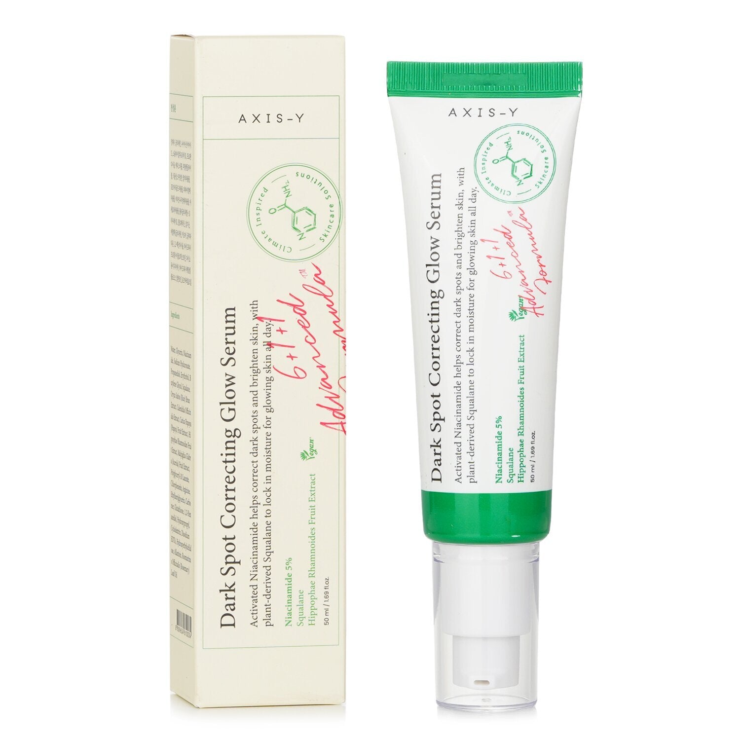 Axis-Y Dark Spot Correcting Glow Serum Corrects & Brightens 50 ml - Sando Skin