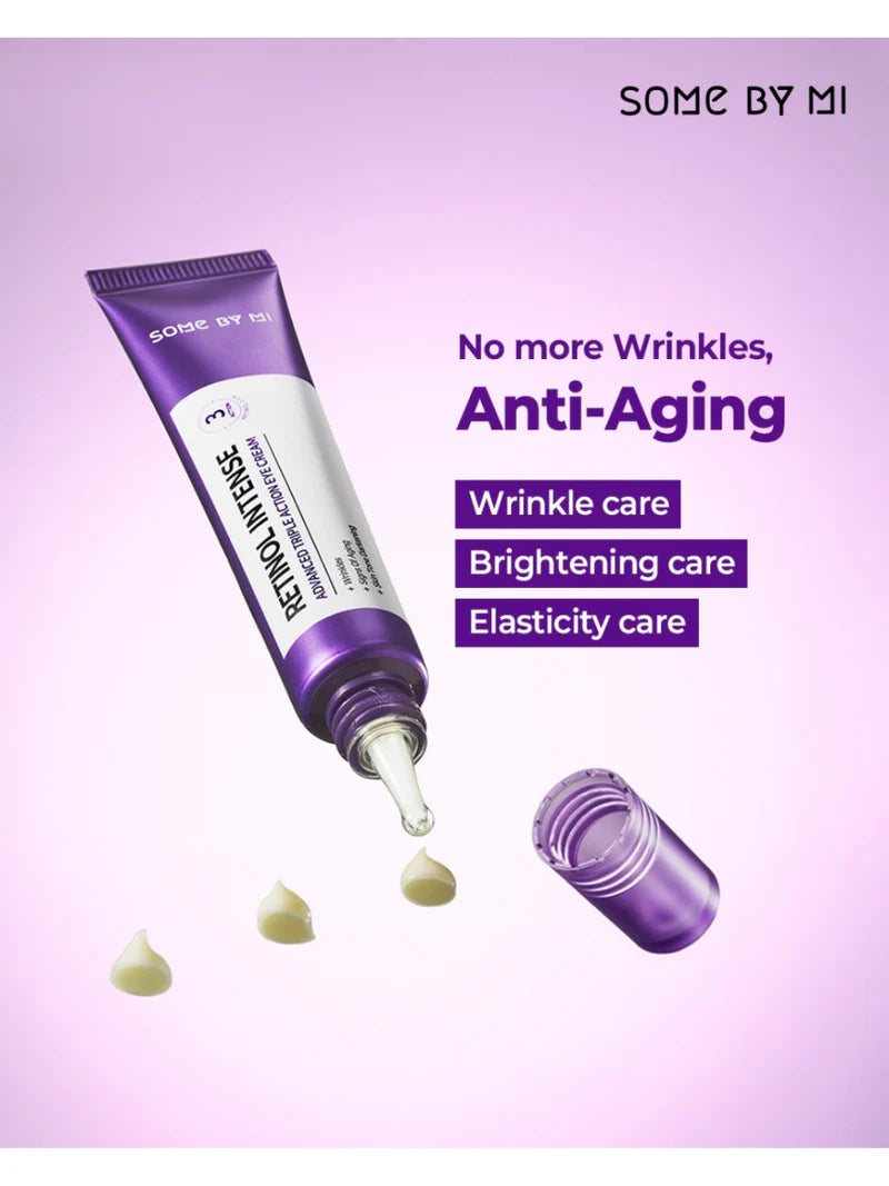 SOME BY MI Retinol Intense Advanced Triple Action Eye Cream (30ml) - Sando Skin