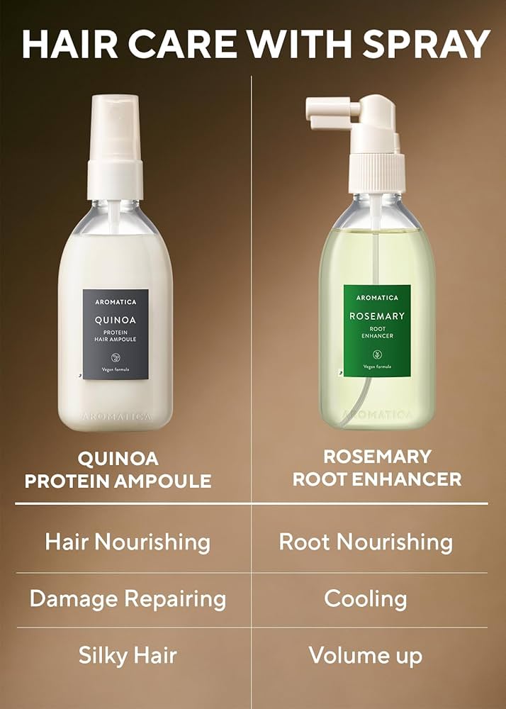 AROMATICA Quinoa Protein Hair Ampoule 100ml - Sando Skin