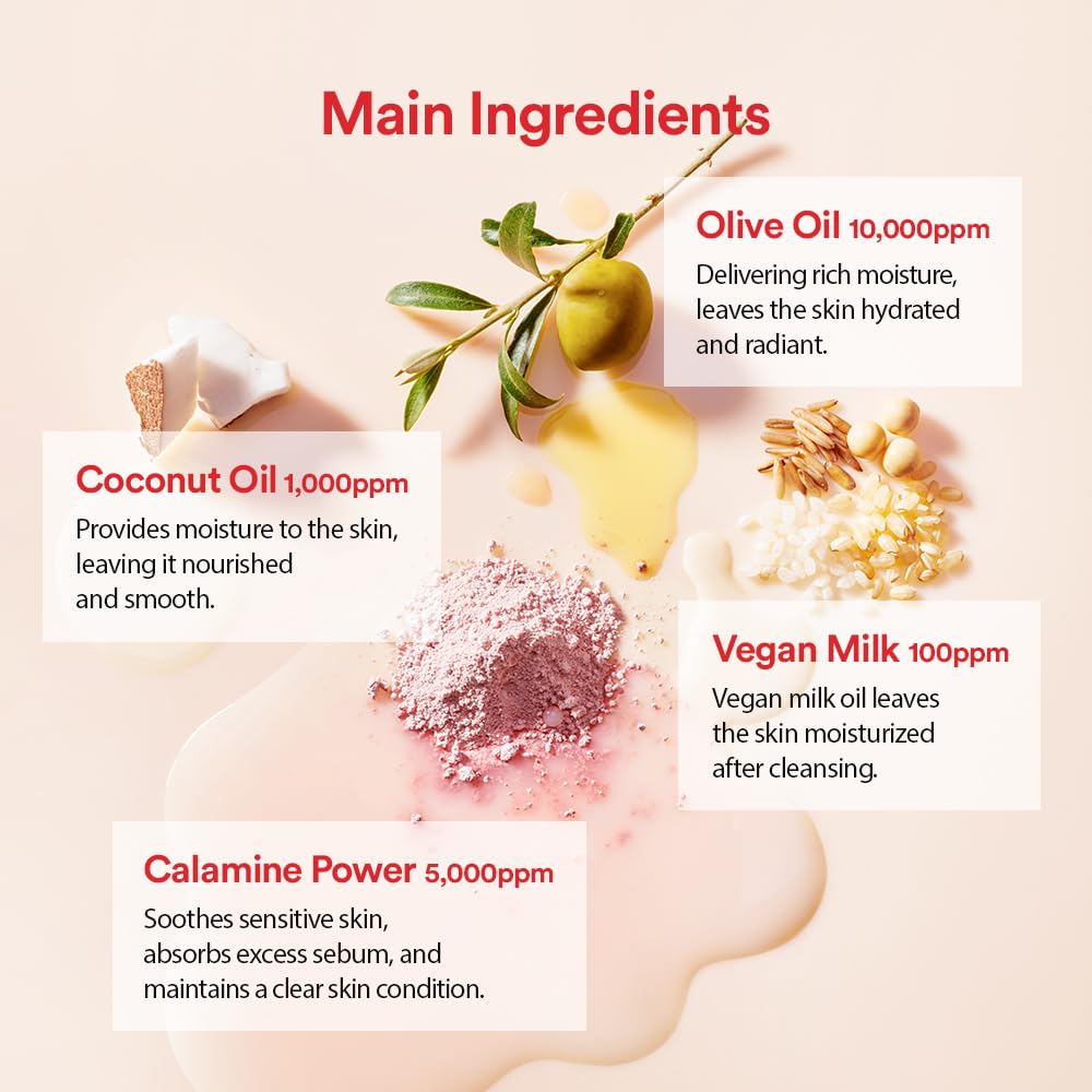 TOCOBO Calamine Pore Control Cleansing Oil 200 ml - Sando Skin