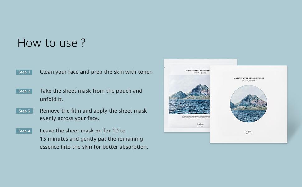 Dr. Althea Marine Anti-Blemish Mask 27g - Sando Skin