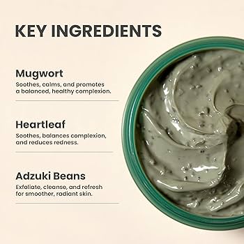 Axis-Y Mugwort Pore Clarifying Wash Off Pack 100 ml - Sando Skin