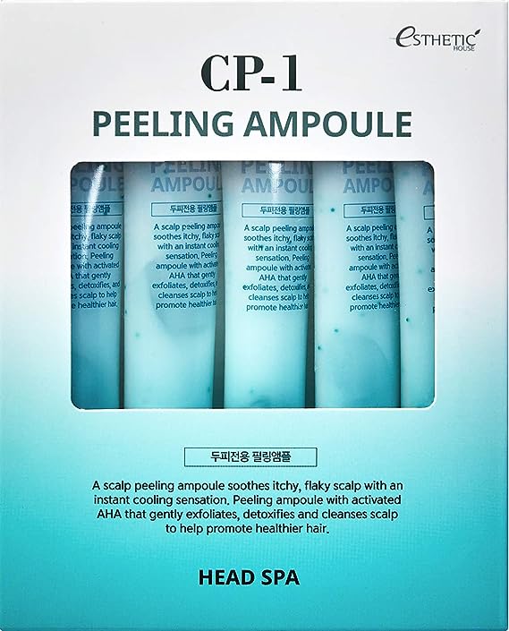 CP-1 Head Spa Peeling Ampoule Pack of 5 x20ml - Sando Skin