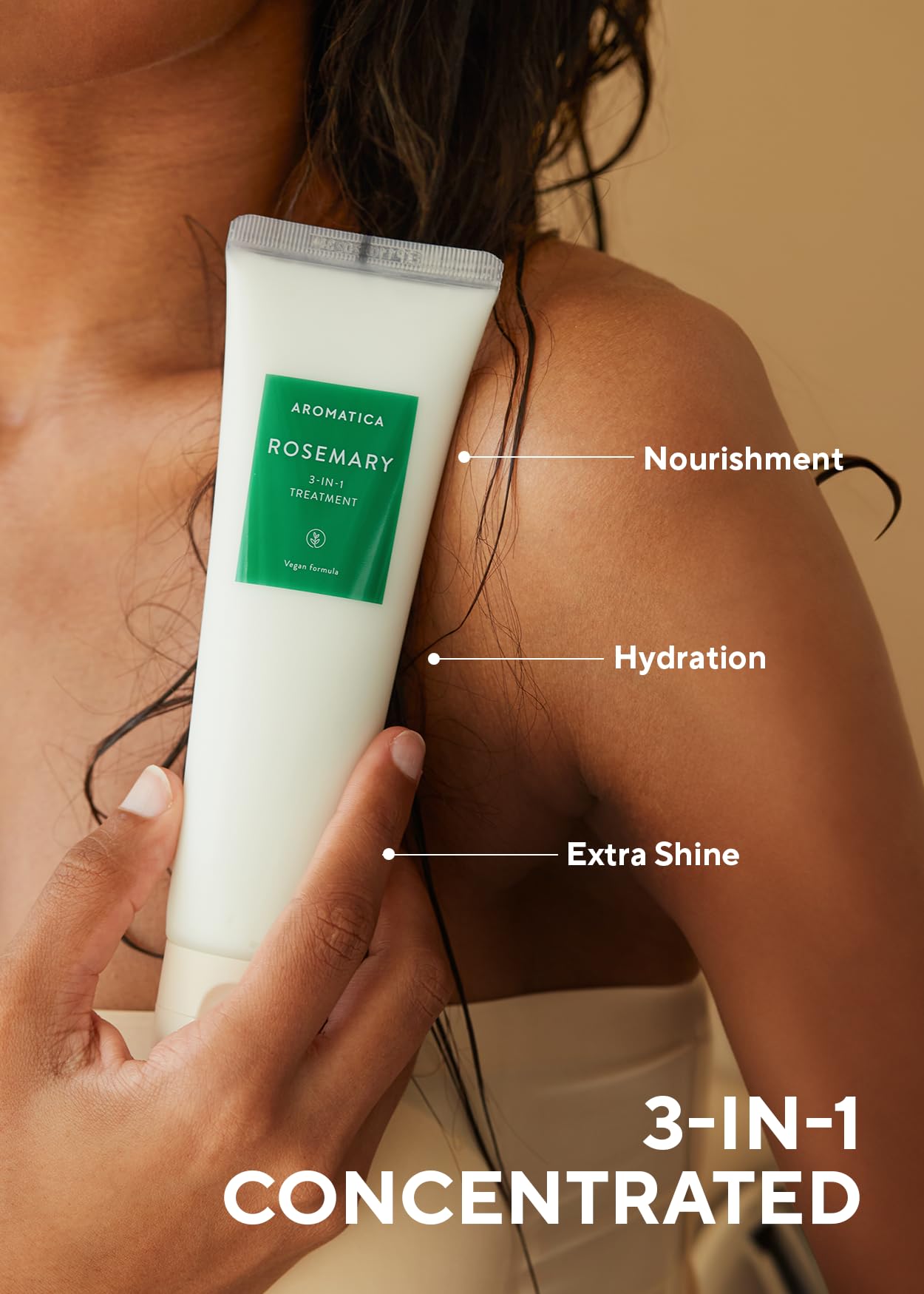 AROMATICA Rosemary 3-in-1 Treatment 160ml - Sando Skin