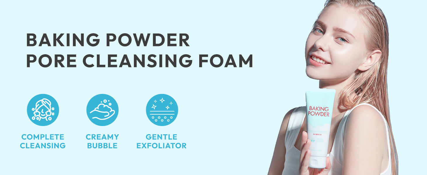 Etude House Baking Powder B.B Deep Cleansing Foam 160ml - Sando Skin