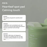Abib Heartleaf spot pad Calming touch 150ml - Sando Skin
