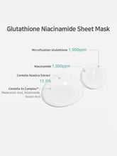Aplb Glutathione Niacinamide Sheet Mask 20 ml - Sando Skin