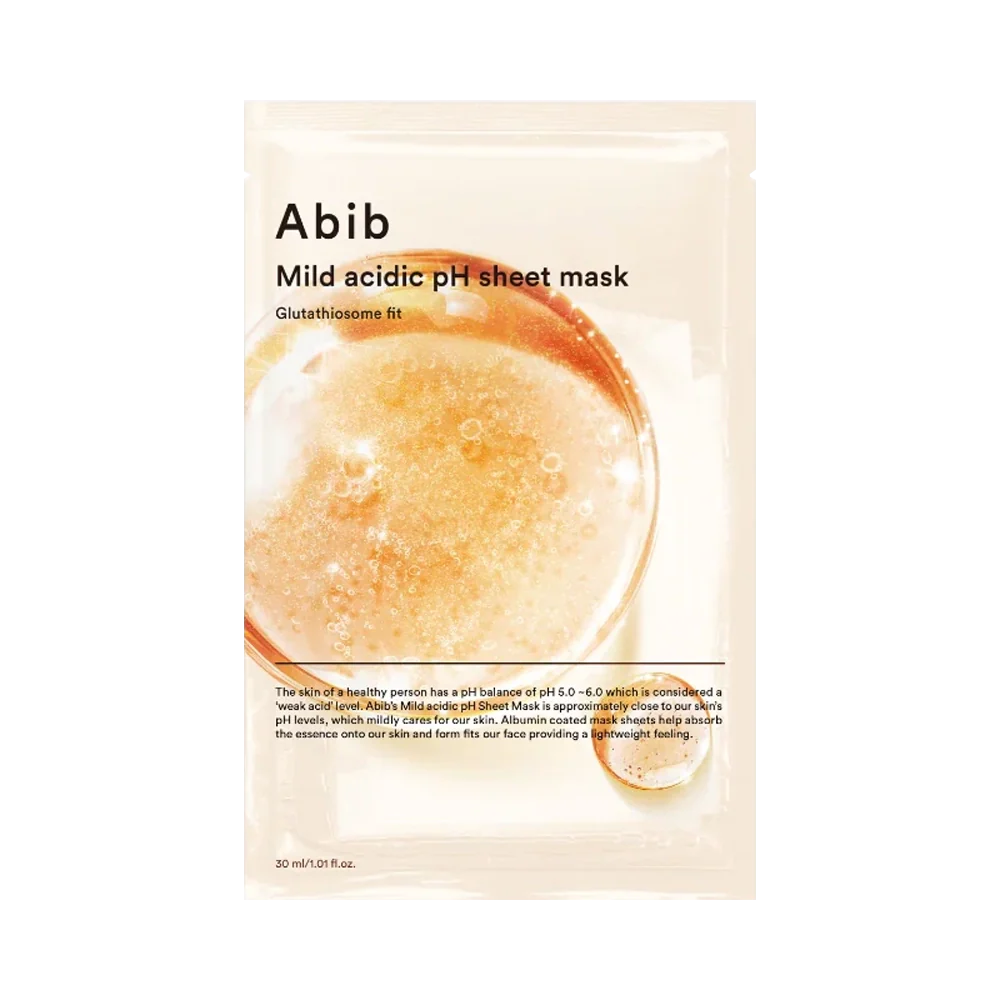 Abib Mild Acidic pH sheet mask - Sando Skin