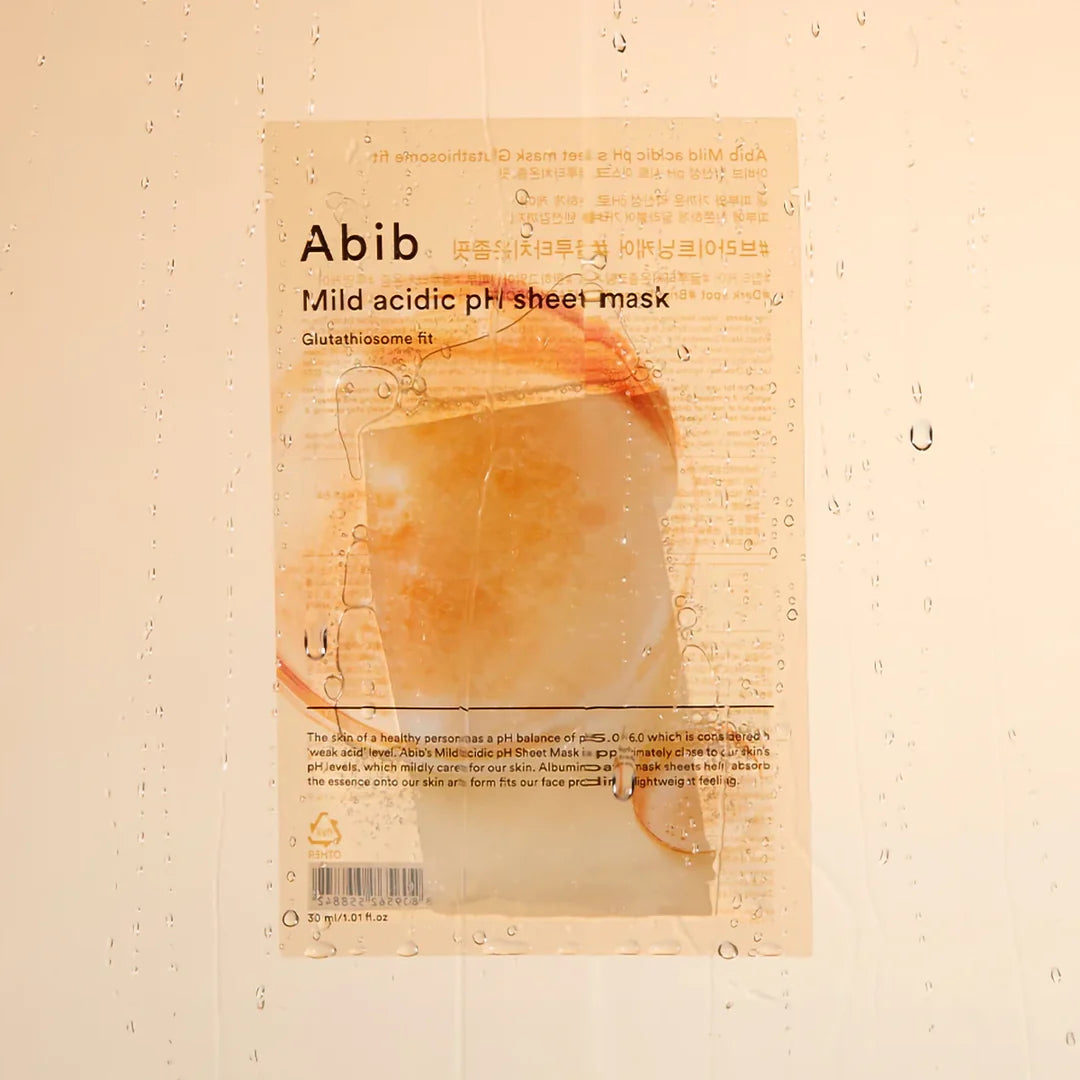 Abib Mild Acidic pH sheet mask - Sando Skin