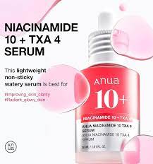 Anua - Niacinamide 10% + TXA 4% Serum 30 ml - Sando Skin