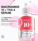 Anua - Niacinamide 10% + TXA 4% Serum 30 ml - Sando Skin