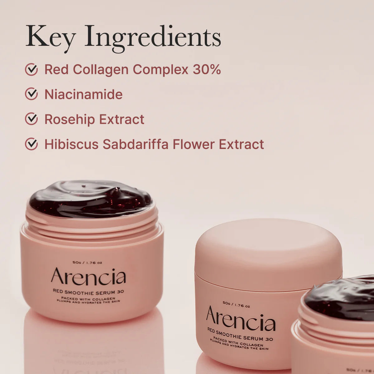 Arencia - Fresh Red Smoothie Serum 30 - Sando Skin