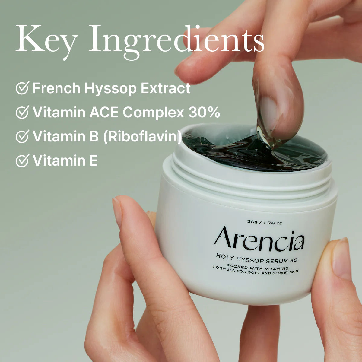 Arencia - Holy Hyssop Serum 30 - Sando Skin