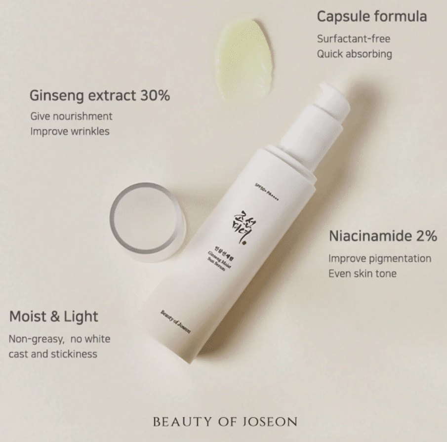 Beauty of Joseon - Ginseng Moist Sun Serum - Sando Skin