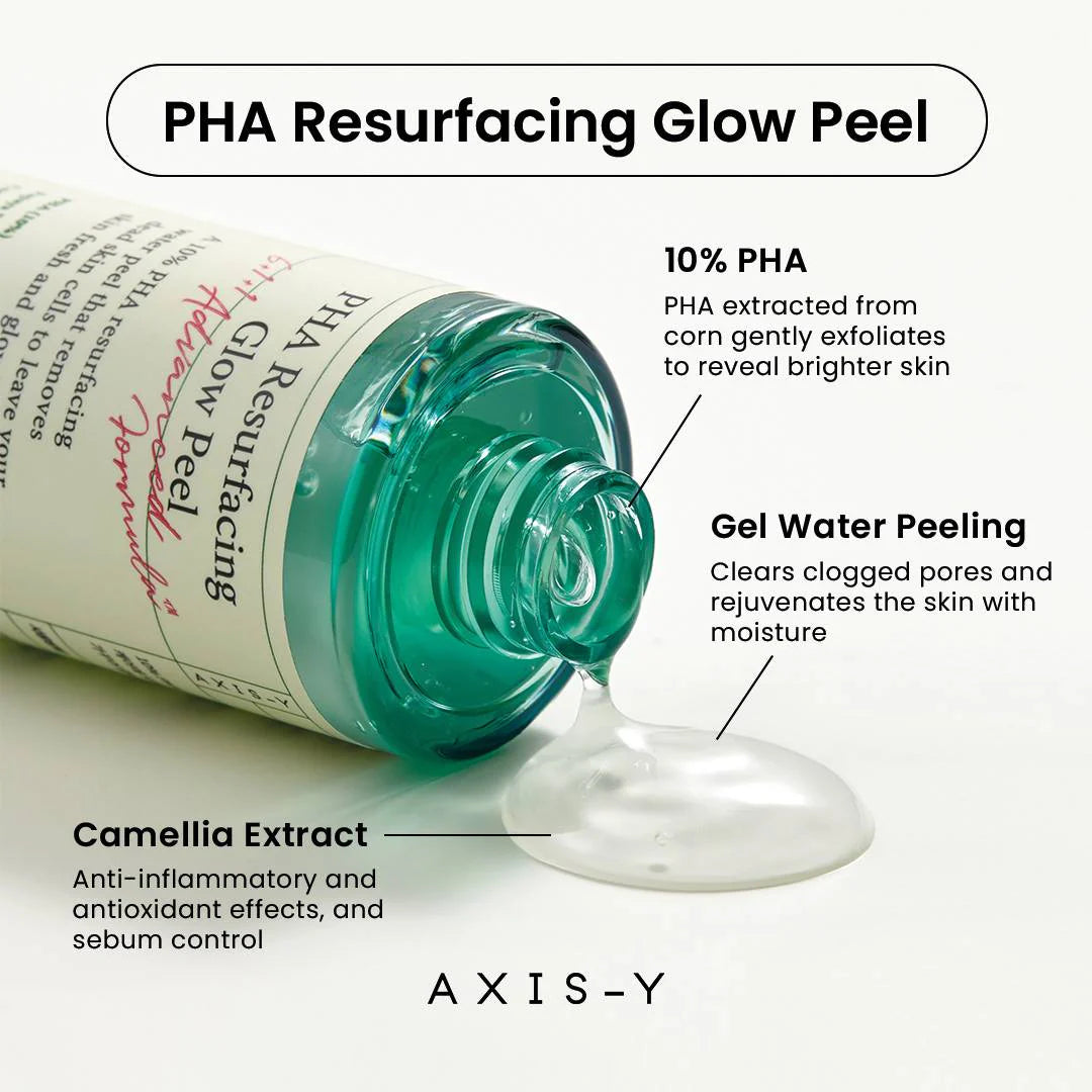 Axis-Y Pha Resurfacing Glow Peel 50 ml - Sando Skin