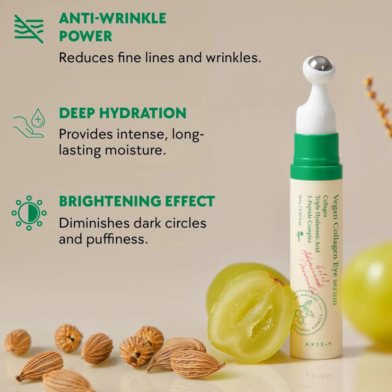 Axis-Y Vegan Collagen Eye Serum 10 ml - Sando Skin