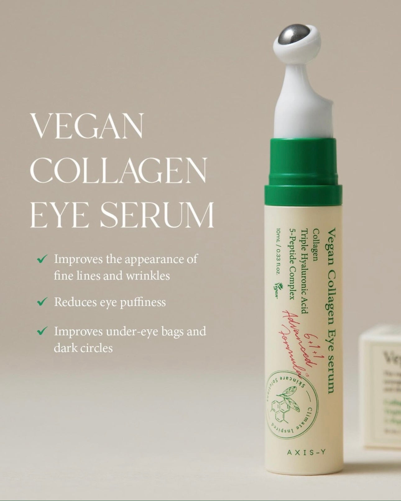 Axis-Y Vegan Collagen Eye Serum 10 ml - Sando Skin