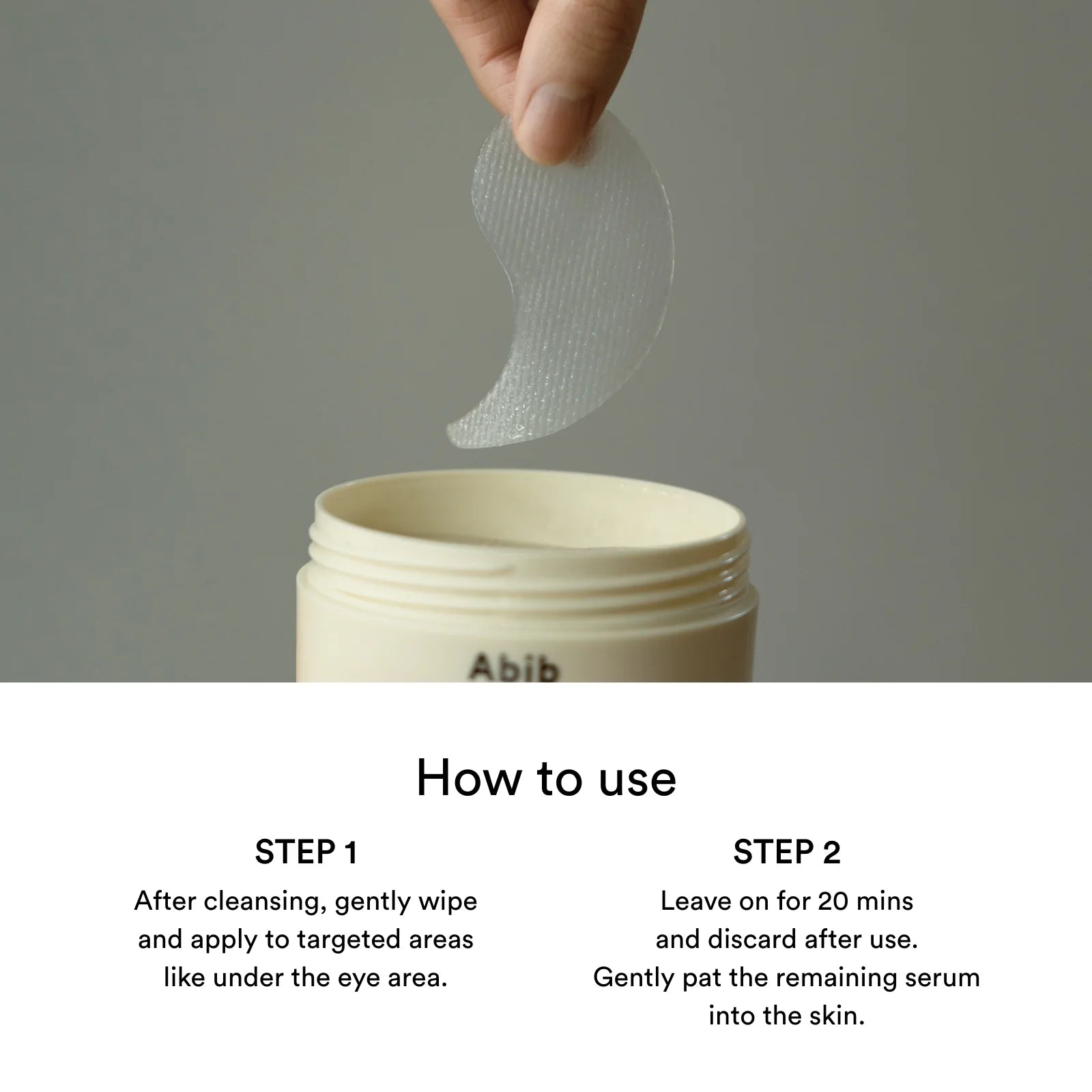 Abib Collagen eye patch Jericho rose jelly 90ml - Sando Skin