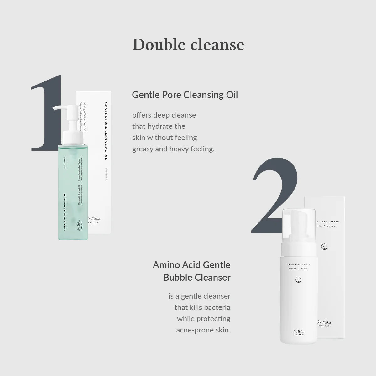 Dr. Althea Amino Acid Gentle Bubble Cleanser 140ml - Sando Skin