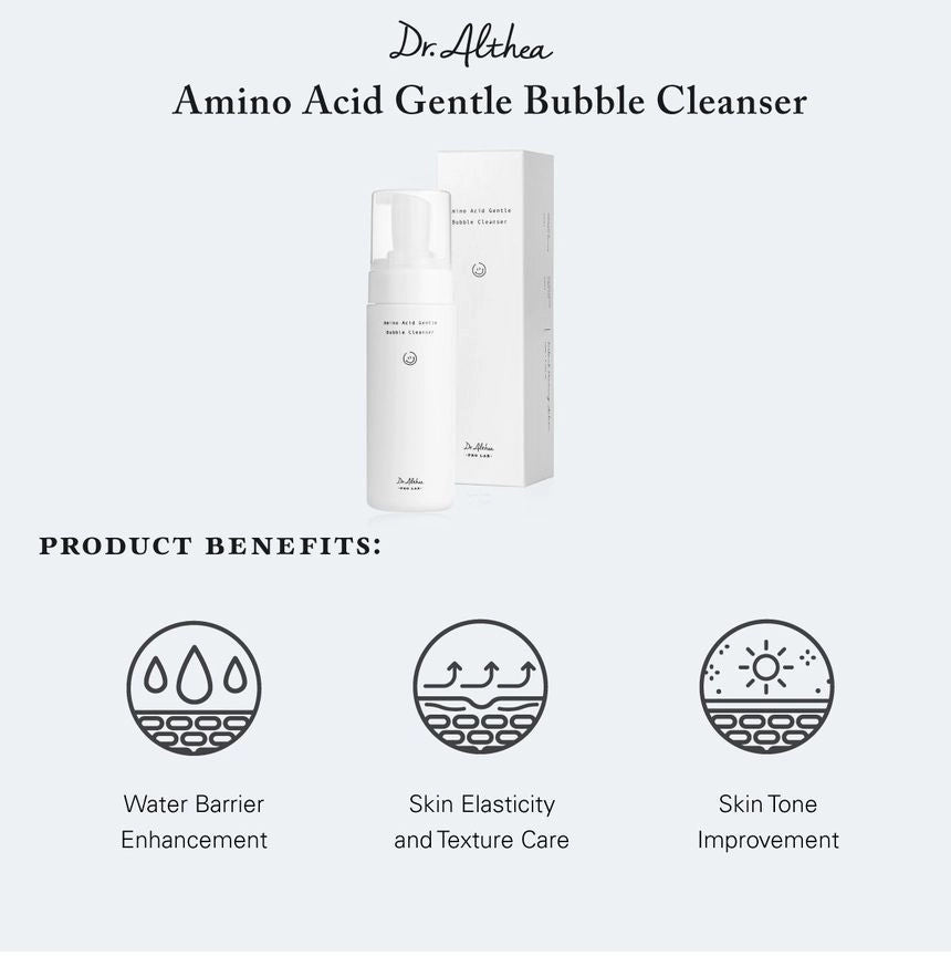 Dr. Althea Amino Acid Gentle Bubble Cleanser 140ml - Sando Skin