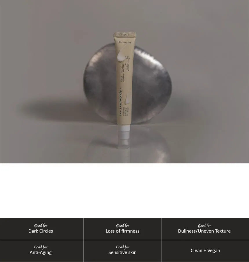 HaruHaru Wonder Black Rice Bakuchiol Eye Cream 20ml - Sando Skin