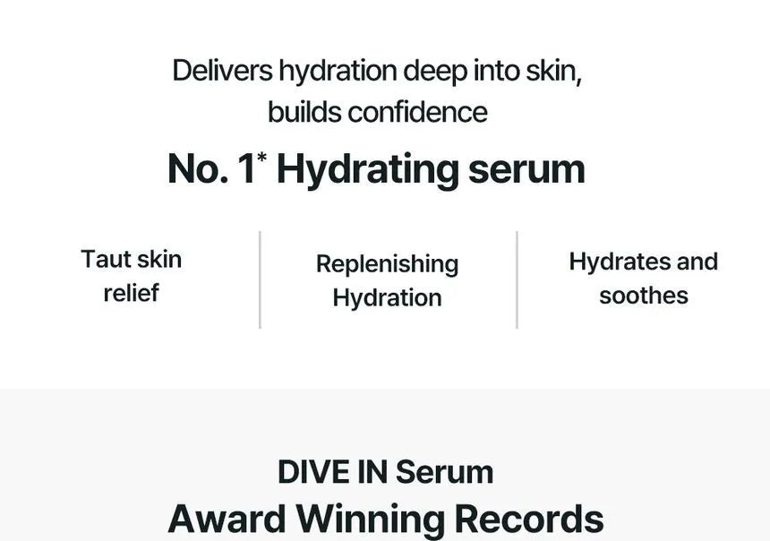 Torriden DIVE-IN Low Molecule Hyaluronic Acid Serum - Sando Skin