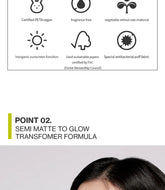 UNLEASHIA - Satin Wear Healthy-Green Cushion - Sando Skin