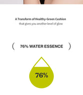 UNLEASHIA - Satin Wear Healthy-Green Cushion - Sando Skin