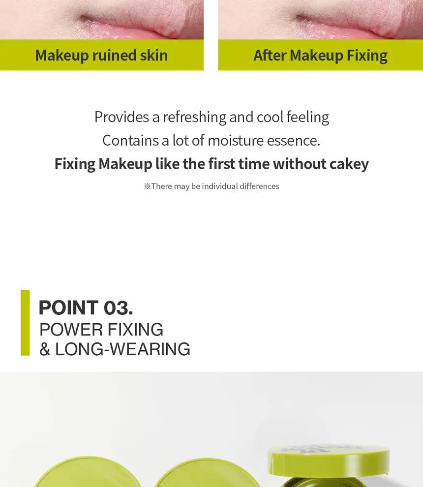 UNLEASHIA - Satin Wear Healthy-Green Cushion - Sando Skin