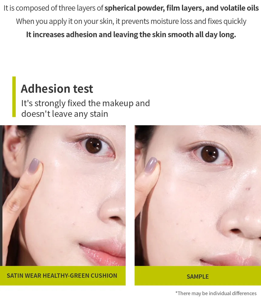 UNLEASHIA - Satin Wear Healthy-Green Cushion - Sando Skin