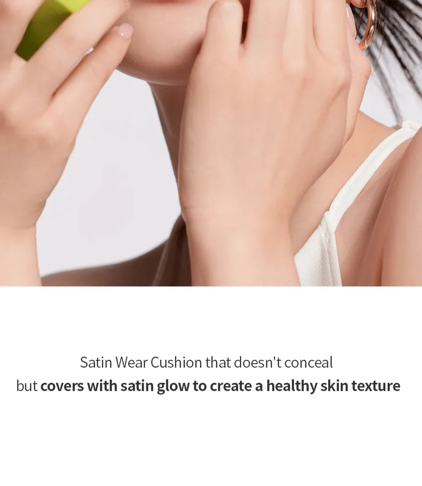 UNLEASHIA - Satin Wear Healthy-Green Cushion - Sando Skin