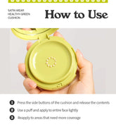 UNLEASHIA - Satin Wear Healthy-Green Cushion - Sando Skin