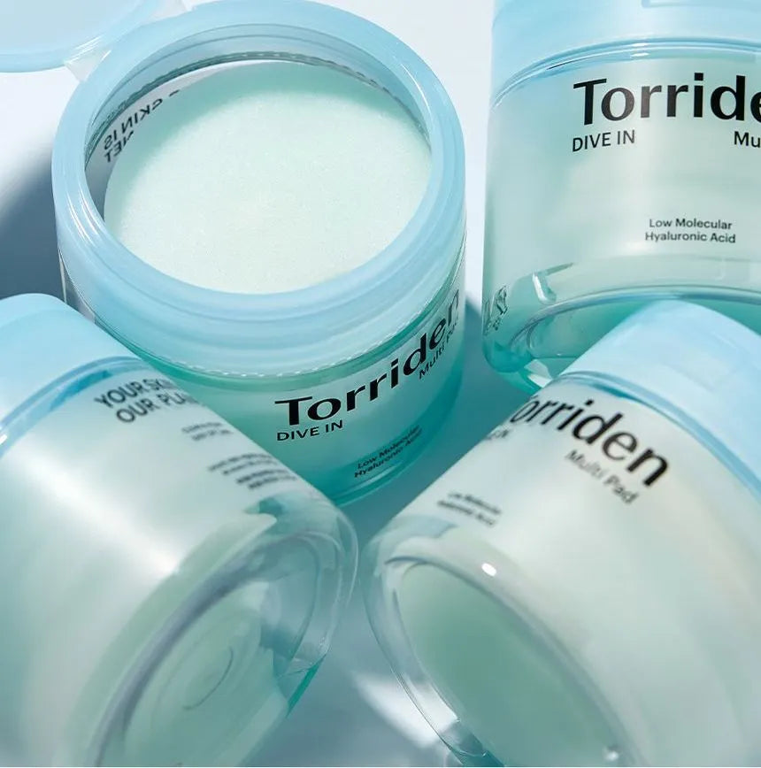Torriden DIVE-IN Low Molecule Hyaluronic Acid Multi Pad (80 Sheets) 160ml - Sando Skin