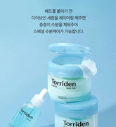 Torriden DIVE-IN Low Molecule Hyaluronic Acid Multi Pad (80 Sheets) 160ml - Sando Skin