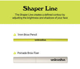 UNLEASHIA - Shaper Defining Eyebrow Pencil - Sando Skin