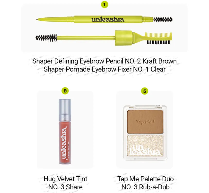 UNLEASHIA - Shaper Defining Eyebrow Pencil - Sando Skin