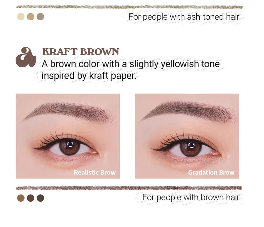 UNLEASHIA - Shaper Defining Eyebrow Pencil - Sando Skin