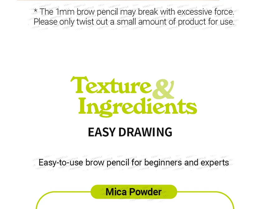 UNLEASHIA - Shaper Defining Eyebrow Pencil - Sando Skin