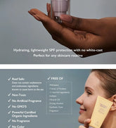 Haruharu Wonder Black Rice Moisture Airyfit Daily Sunscreen Spf50+ Pa++++ 50 ml - Sando Skin