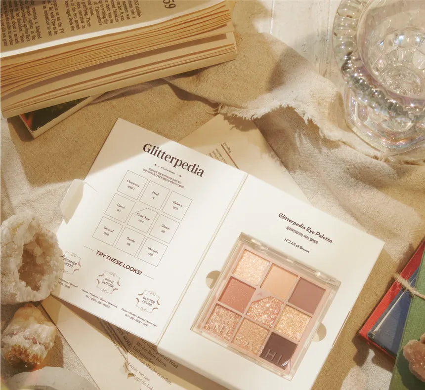 UNLEASHIA - Glitterpedia Eye Palette - Sando Skin