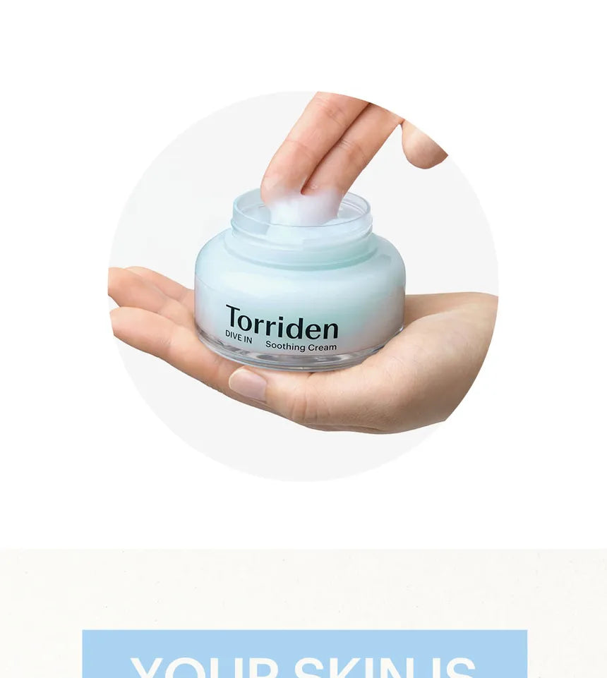 Torriden DIVE-IN Low Molecular Hyaluronic Acid Cream - Sando Skin