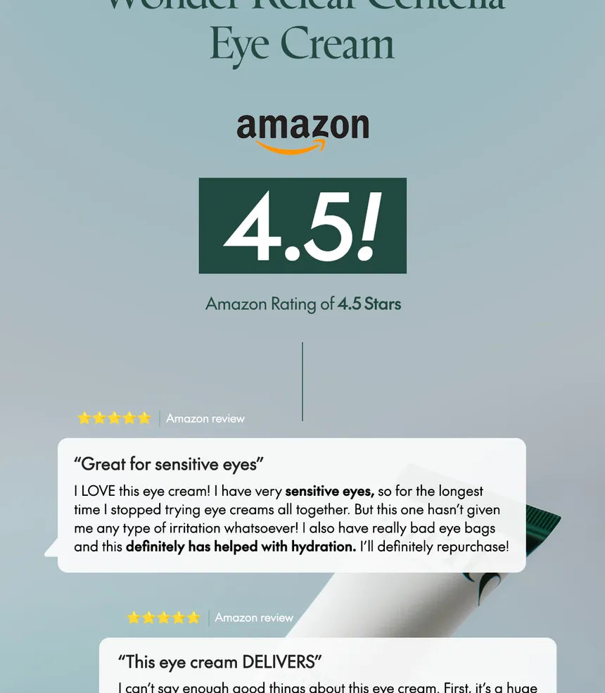 Purito SEOUL Wonder Releaf Centella Eye Cream 30ml - Sando Skin