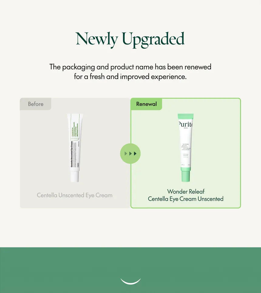 Purito Seoul Wonder Releaf Centella Eye Cream Unscented 30 ml - Sando Skin