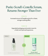 Purito Seoul Wonder Releaf Centella Serum Unscented 60 ml - Sando Skin