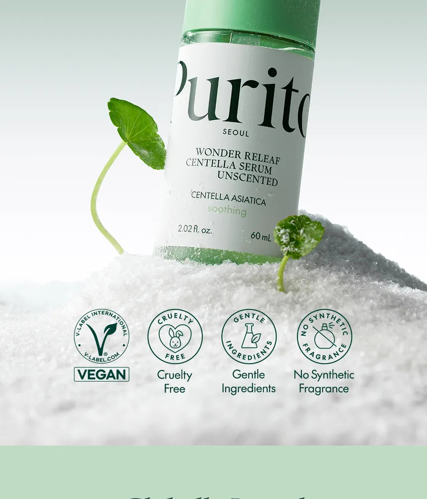 Purito Seoul Wonder Releaf Centella Serum Unscented 60 ml - Sando Skin