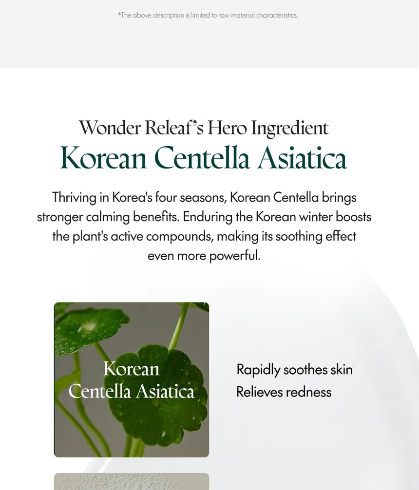 Purito Seoul Wonder Releaf Centella Serum Unscented 60 ml - Sando Skin